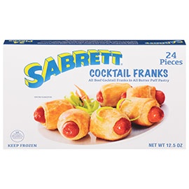 Sabrett Cocktail Franks 24 pieces