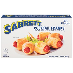 Sabrett Cocktail Franks 48 Pieces